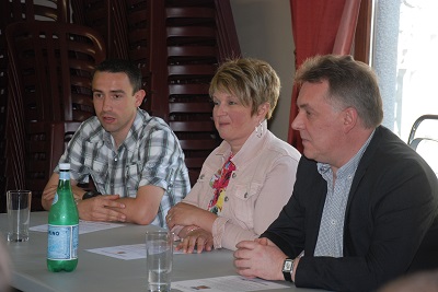 Samuel, Nathalie et Philippe